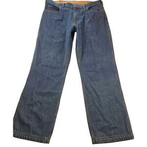 Classic style Duluth 40x32 100% cotton straight leg jeans EUC work casual pants